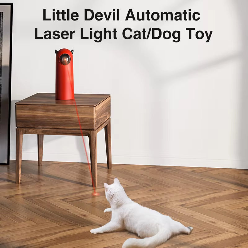 LED Laser Cat Toys Interactive Smart Teasing Pet Handheld Electronic Indoor Random Automatic Laser Cats Toy Accessories for Cat